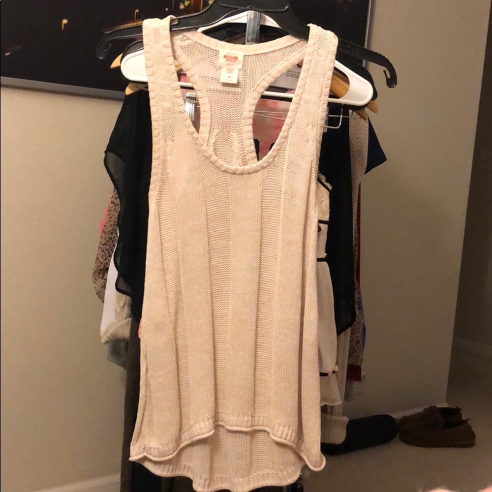Knit tank
